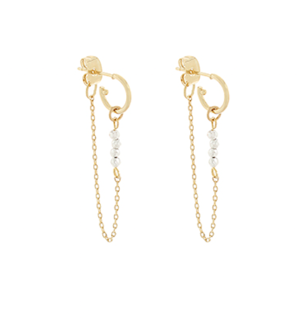 Bead Chain Earrings