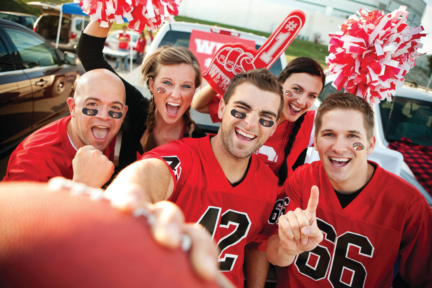 Alabama Game Faces® Temporary Tattoos