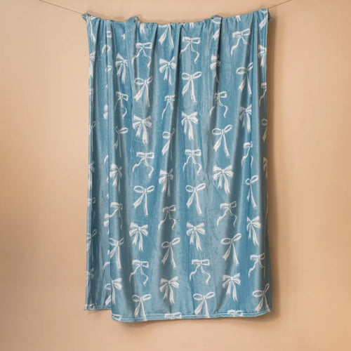 Bow Throw Blanket