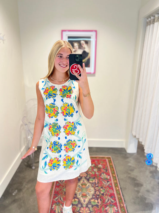 Elena Soleil Mini Dress
