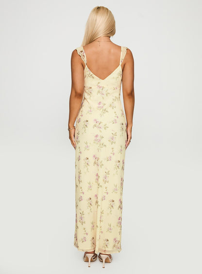 Xaverie Maxi Dress Floral