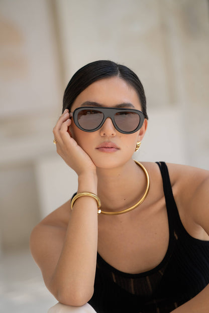 Jetsetter Aviator Sunglasses