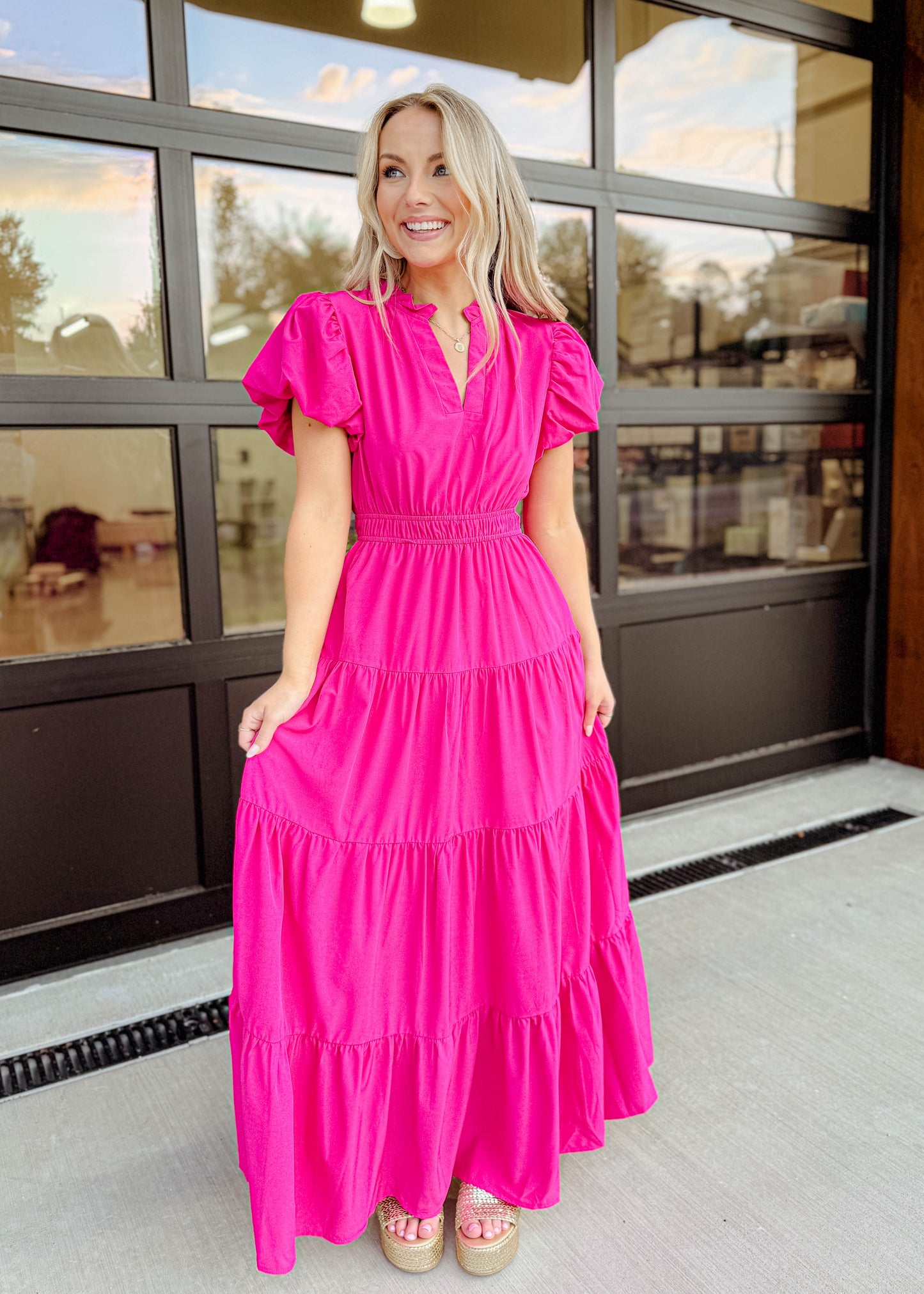 Amelia Tiered Maxi Dress