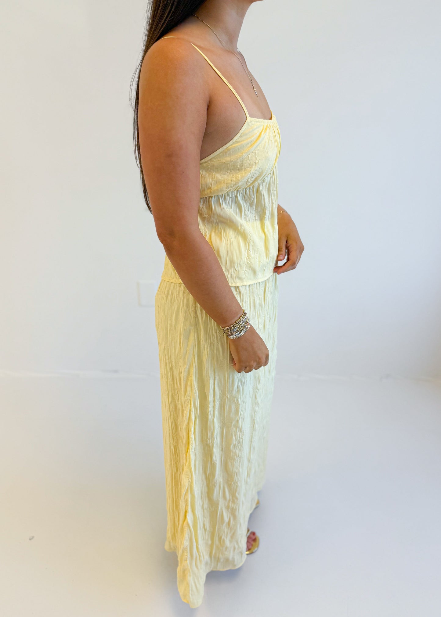Andy Cami Top and Maxi Skirt Set