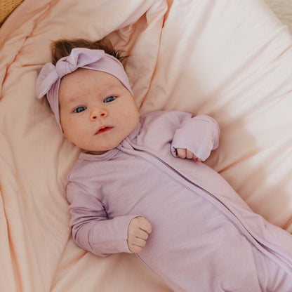 Convertible Zip-Up Footie Pajama - Lily