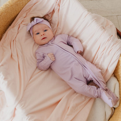 Convertible Zip-Up Footie Pajama - Lily