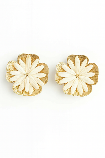Isabelle Bloomed Metal Earrings