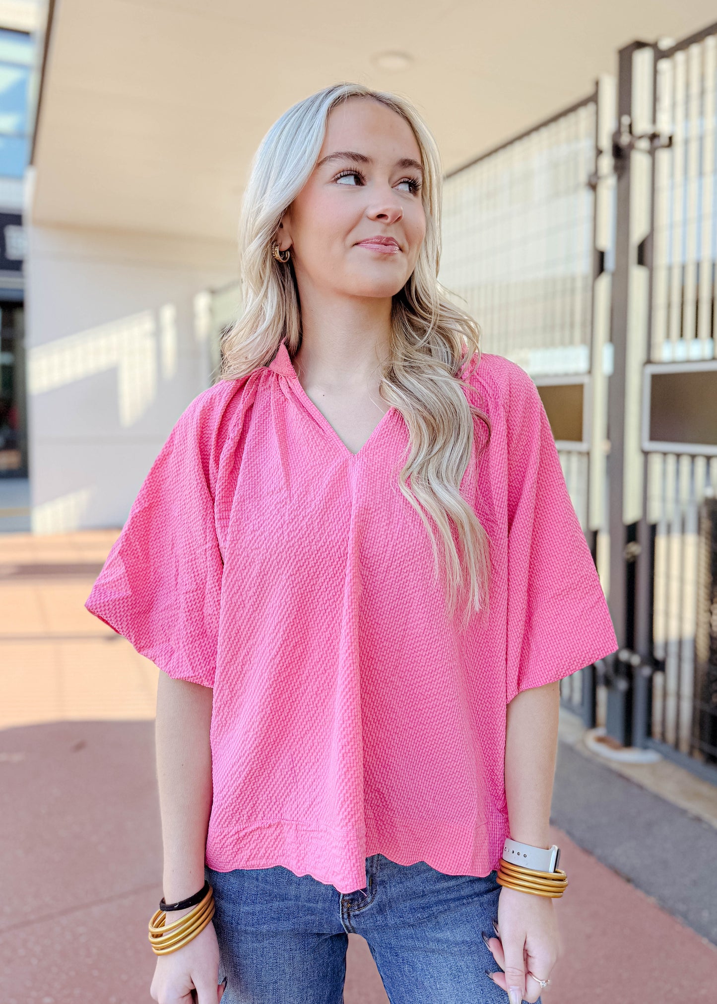 Floria V-Neck Top