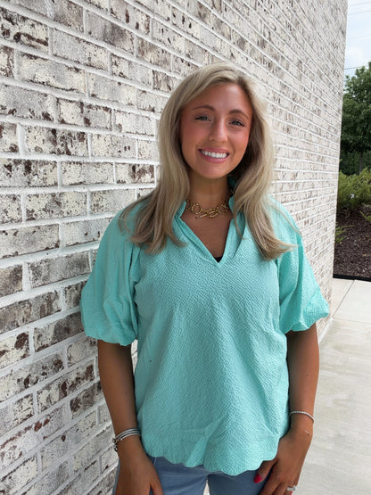 Floria V-Neck Top