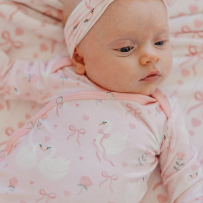 Newborn Knotted Gown - Adelia