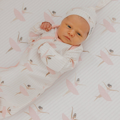 Newborn Knotted Gown - Katerina
