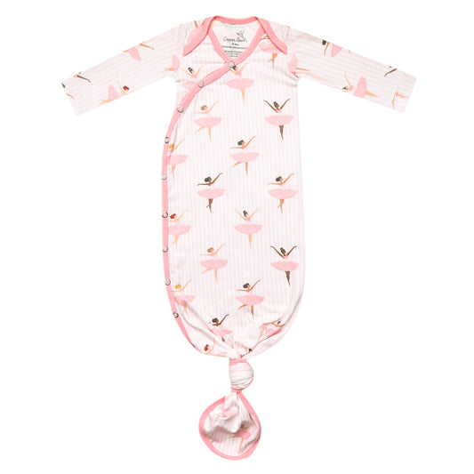 Newborn Knotted Gown - Katerina