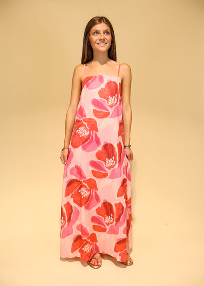Maribel Sunset Bloom Maxi Dress