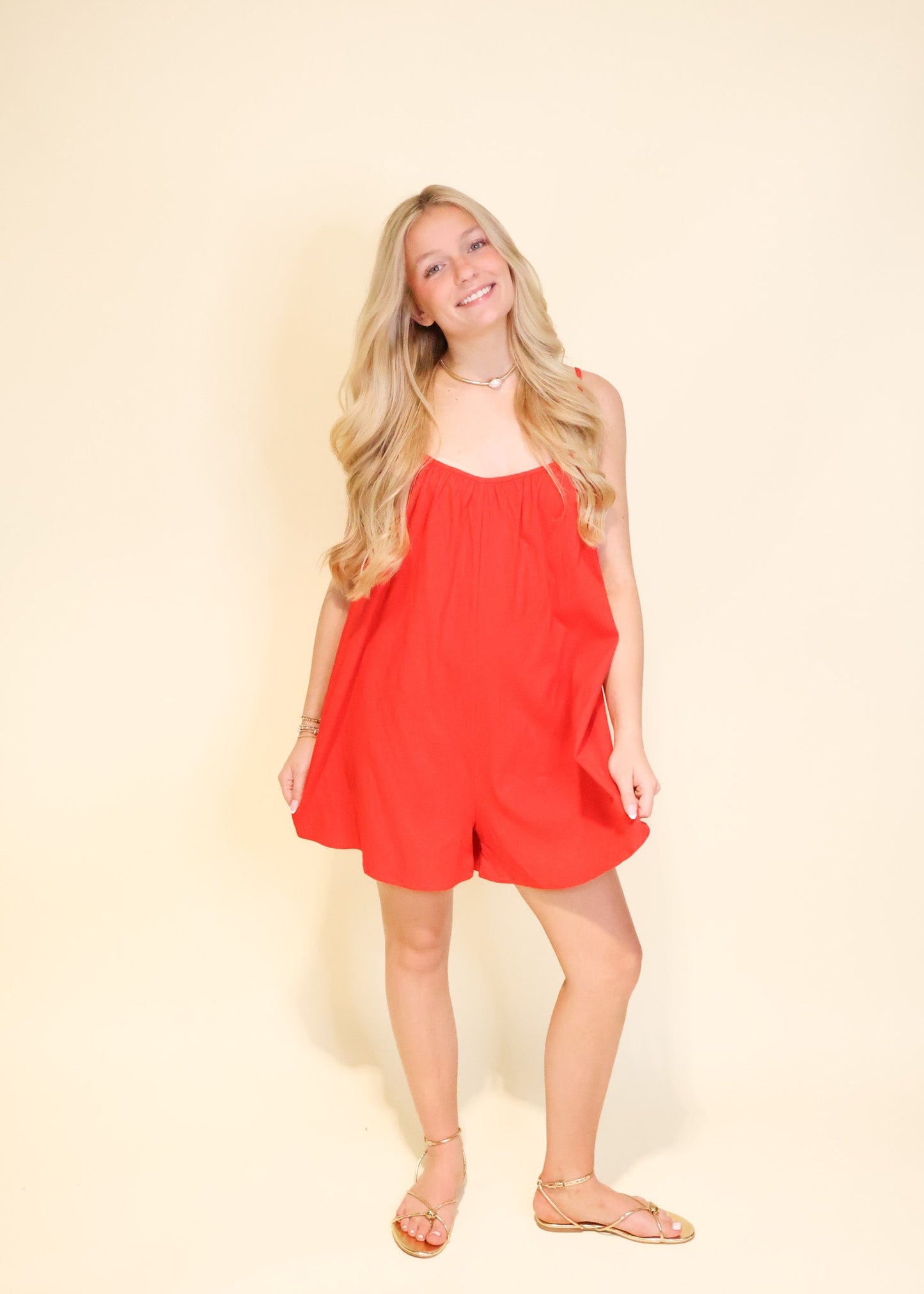 Lydia Flowy Romper