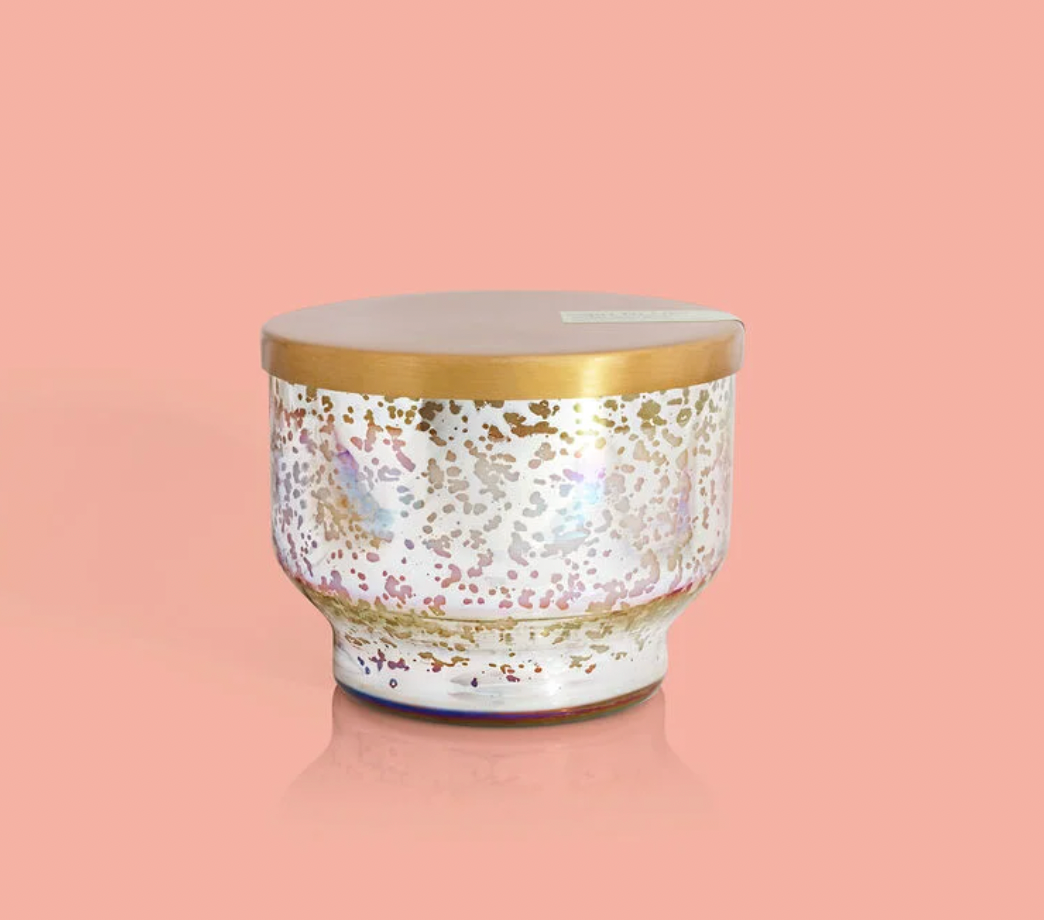 Capri Blue 10oz Iridescent Mercury Inverted Jar