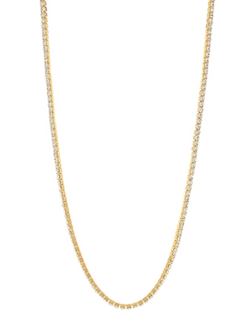 2mm CZ Tennis Necklace