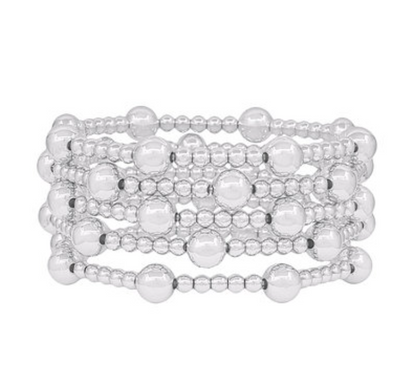 5 Row CCB Ball Bracelet
