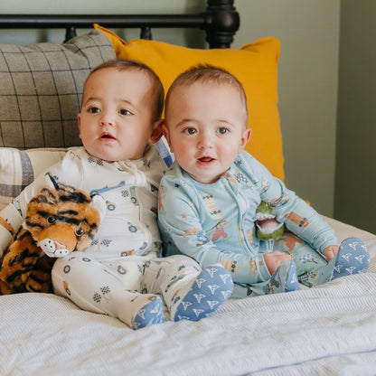Zip-Up Footie Pajama - Tanner