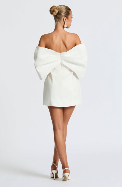 Briella Mini Dress - Ivory