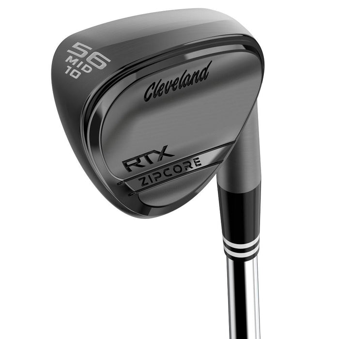 Cleveland RTX ZipCore Black Satin Wedges
