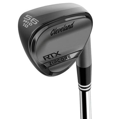 Cleveland RTX ZipCore Black Satin Wedges