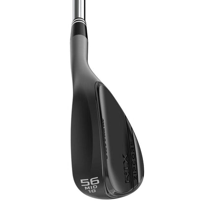 Cleveland RTX ZipCore Black Satin Wedges