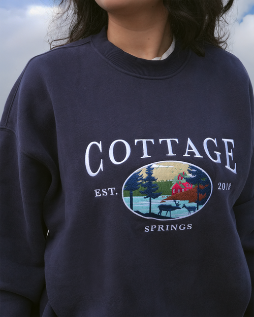 Embroidered Crewneck