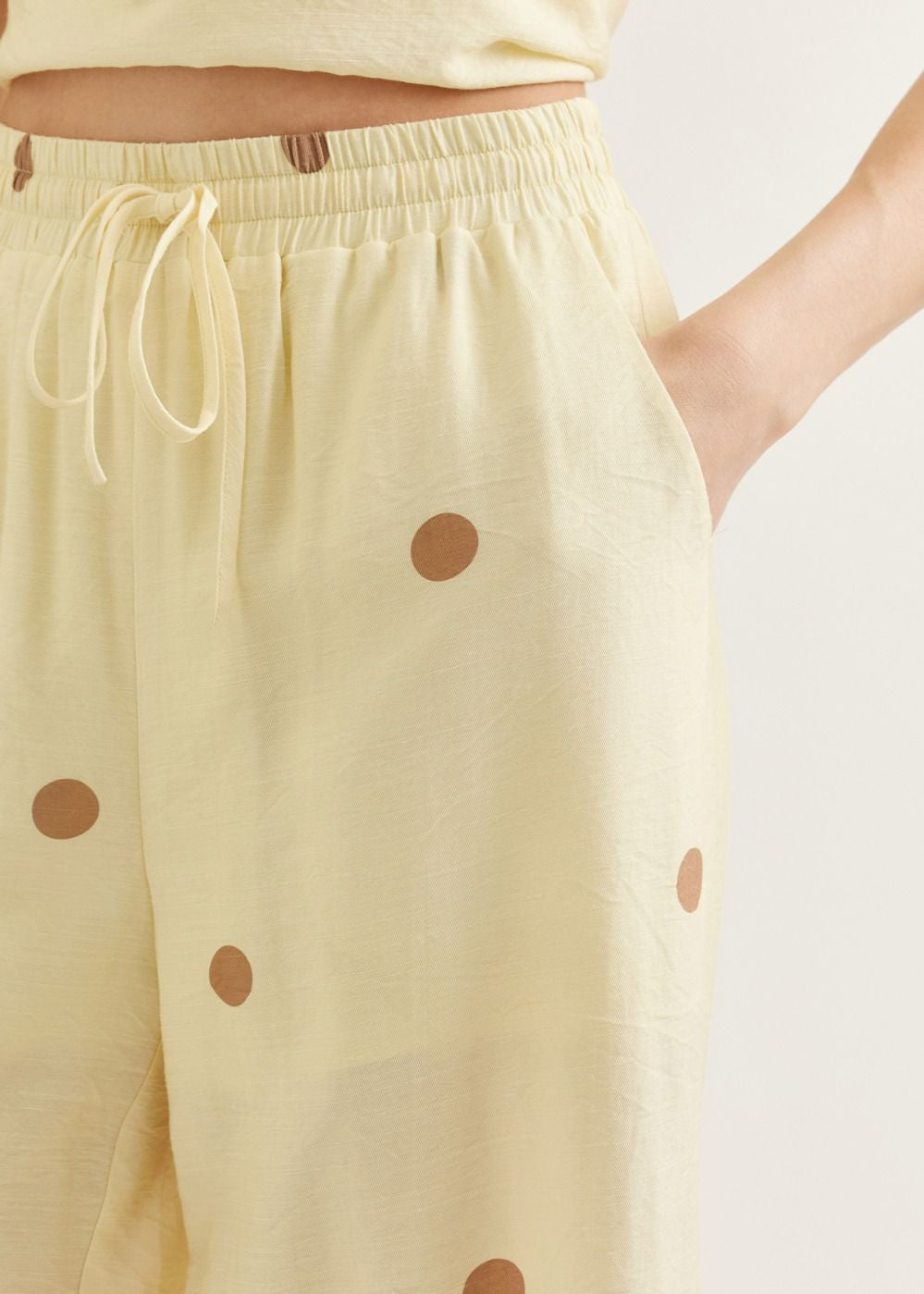 Iris Dot Wide Leg Pants