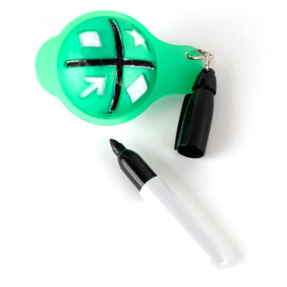 GWX Line-Em-Up Ball Marker #2 (with Pen)