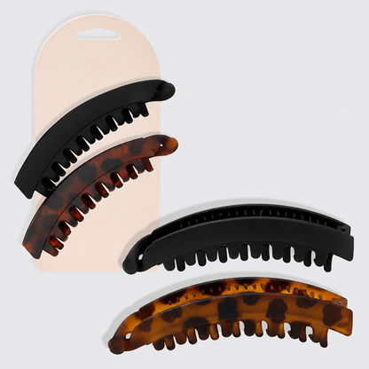 Daphne Curve Banana Clips Set