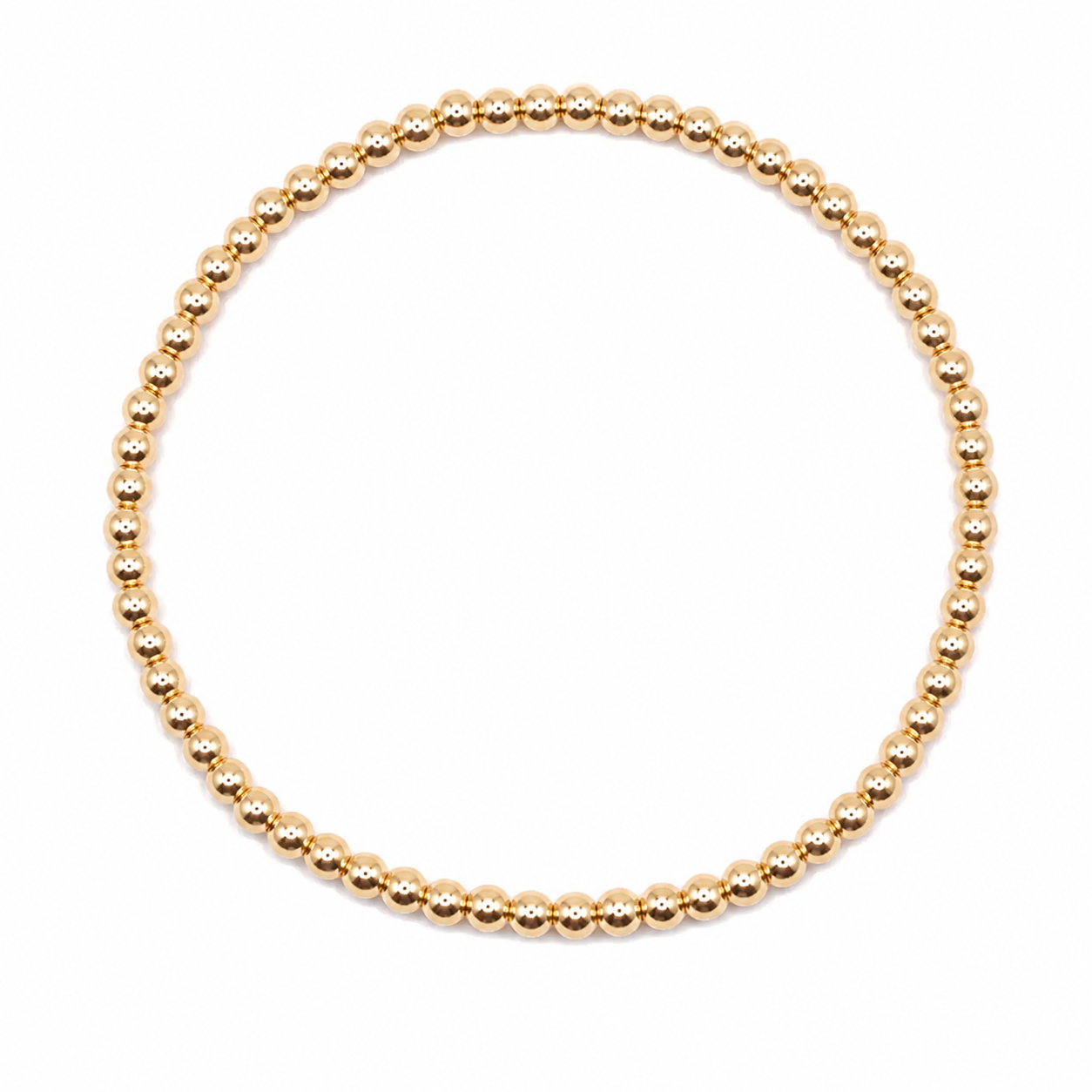 Bianca Beaded Anklet - 3mm