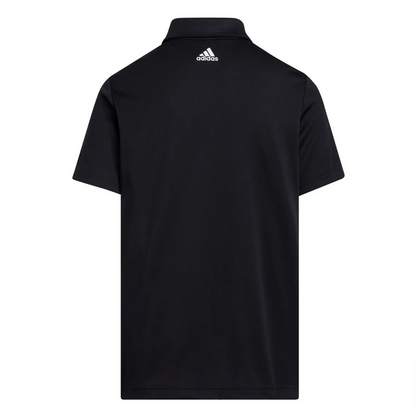 adidas Junior Three Stripe Polo Shirt