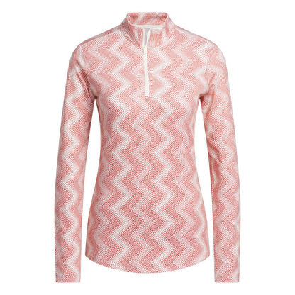 adidas Ladies Ultimate365 Printed Long Sleeve