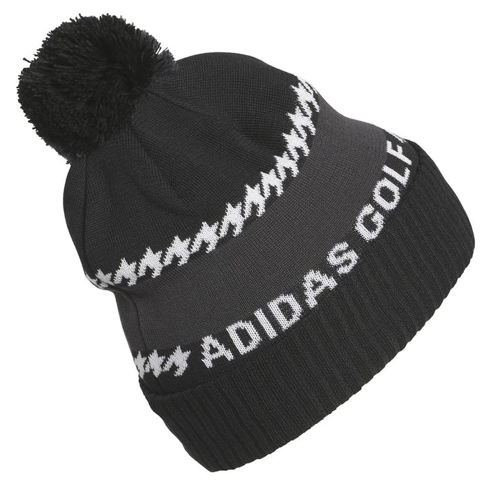 adidas Mens Cold.RDY 3-Stripe Pom Beanie