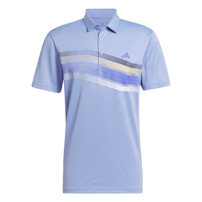 adidas Mens Core Chest Stripe Polo Shirt