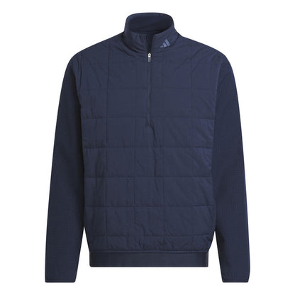 adidas Mens Ultimate365 Quilted DWR Half Zip Pullover '24