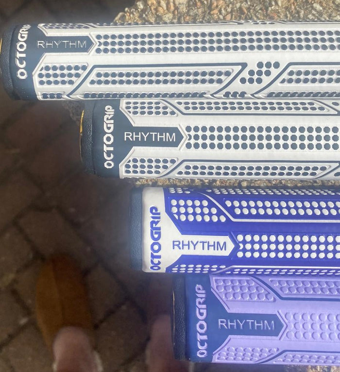 OCTAGON PUTTER GRIP Light Weight Lilac with Blue lines (The Duchess colours)