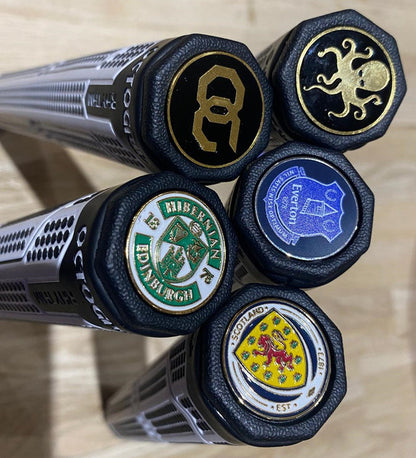 OCTAGON PUTTER GRIP Light Weight White and Black Skin