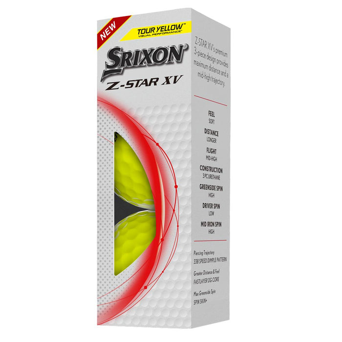 Srixon Z-Star XV Golf Balls V8 - Dozen