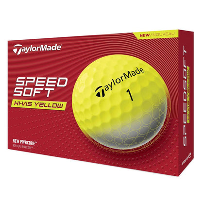 TaylorMade TM24 Speed Soft Golf Balls - Dozen